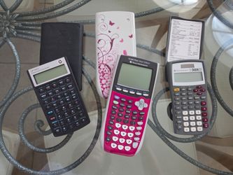 Financial and Scientific Calculators