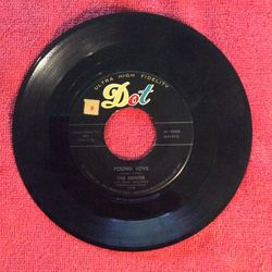 LOT OF 12 1940's 1950's 45 RPM RECORDS TAB HUNTER VALE MILLS LES PAUL 