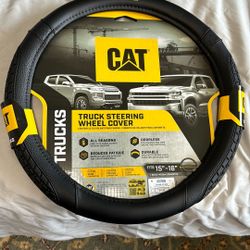 Caterpillar Truck Steering Wheel Cover
