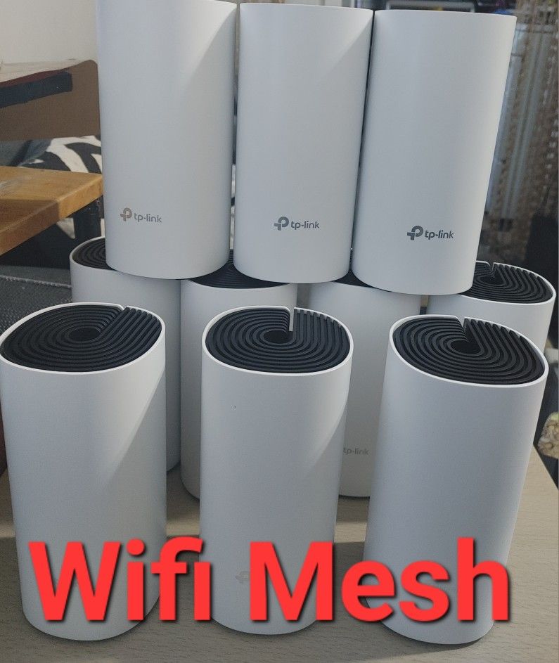 1× Wifi Mesh Covertura Total 1,500 Sq. Ft+