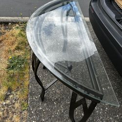 Glass Side Tables/ Tables