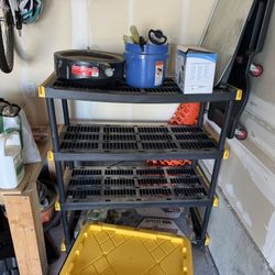 Plastic Storage Shelf