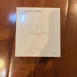 True wireless stereo earbuds
