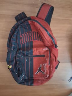 Jordan Backpack Red and Black