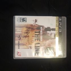 PS3 Spec Ops T HE   LINE