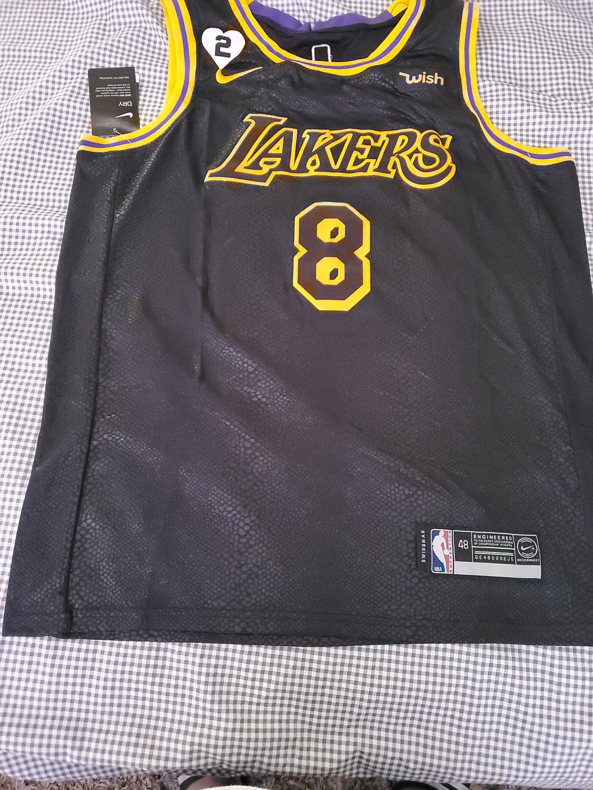 Kobe Bryant Lakers Mamba Day Jersey