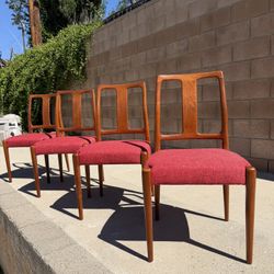 Midcentury Modern dining chairs 