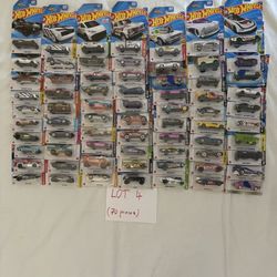 Lot Of 70 Brand New Hot Wheels (lot # 4)