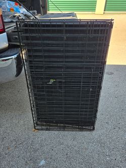Nice Large Dog Cage."CHECK OUT MY PAGE FOR MORE DEALS "