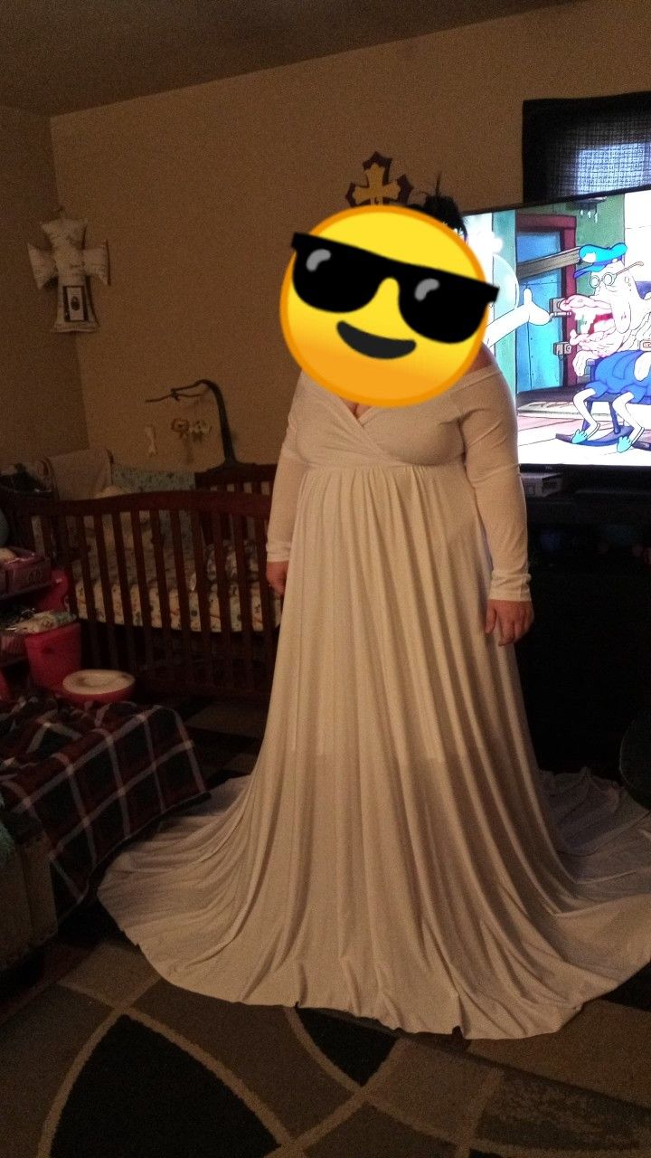 Maternity Dress / Wedding Dress XL