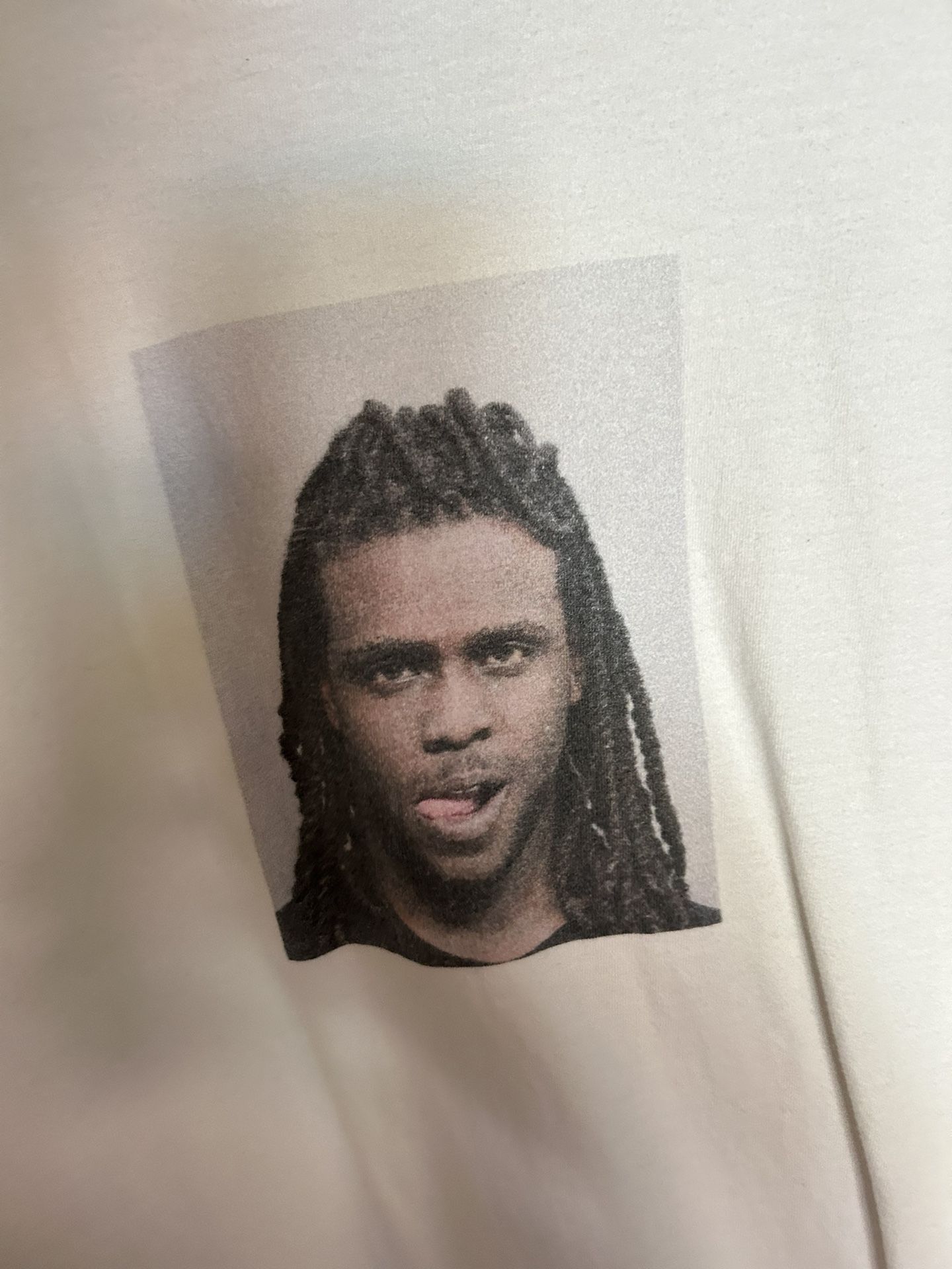 chief Keef mug shot revenge white T-shirt size large