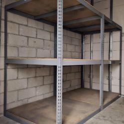 4 ft W x 4 ft D 3 Tier Level Heavy Duty Boltless Storage Racks Stronger Than Homedepot Lowes And Costco Delivery Available