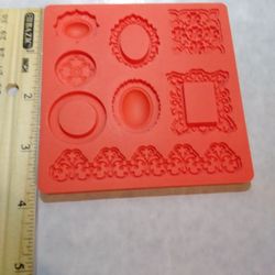 Silicon Mold For Fondant Or Chocolate $7