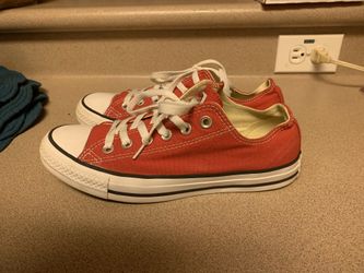 PreOwned Converse Womens 8 Mens 6 Chuck Taylor Red