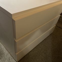 Simple White Dresser