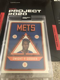 New York Mets Dwight Doc Gooden - Topps Project 2020 Baseball Card, 130 PT THICK