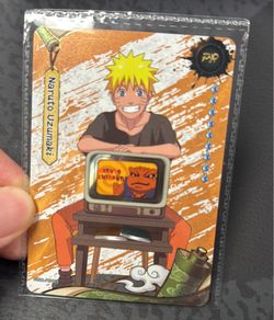 Naruto trading card PSA magazine crossover