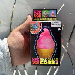 NeeDoh Nice Cream Cone Squishy 🍦🩷