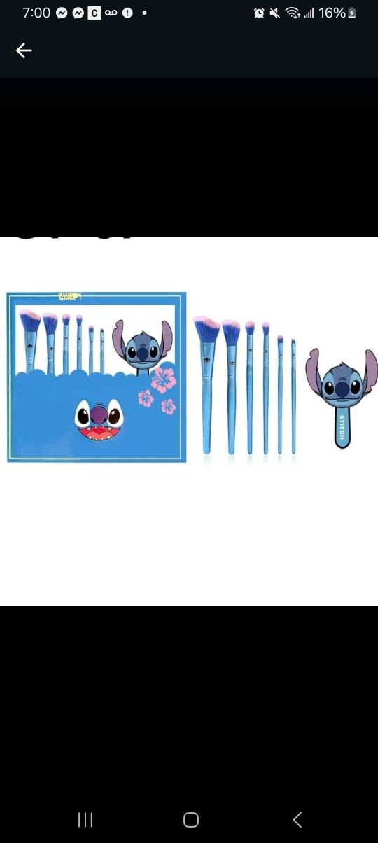 Stitch Makeup Brushes
