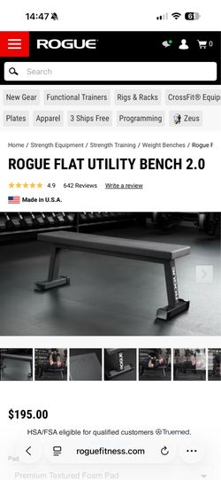 Rogue Utility Flat Bench