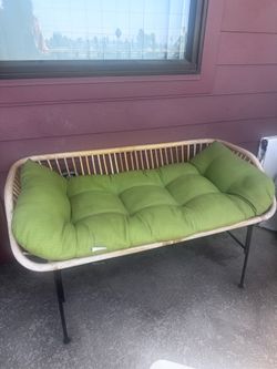Bamboo bench