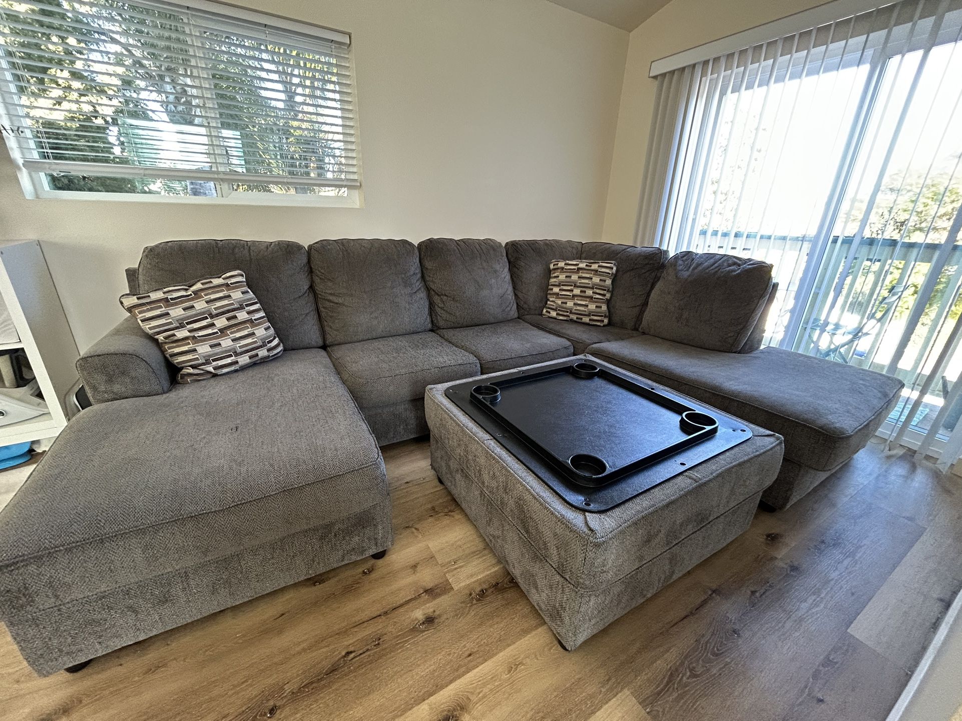 For Sale: Couch + Ottoman