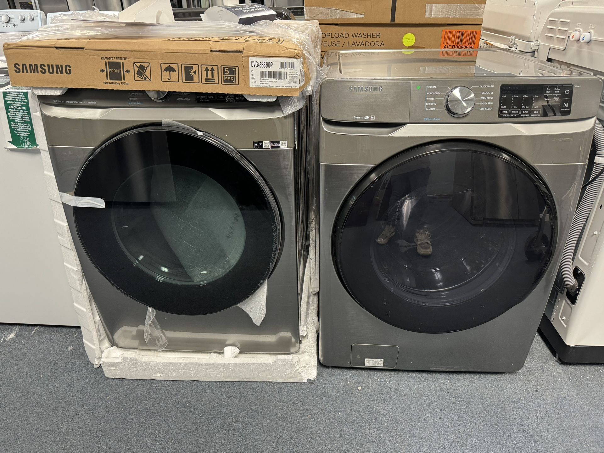 Washer And Gas Dryer Front Load