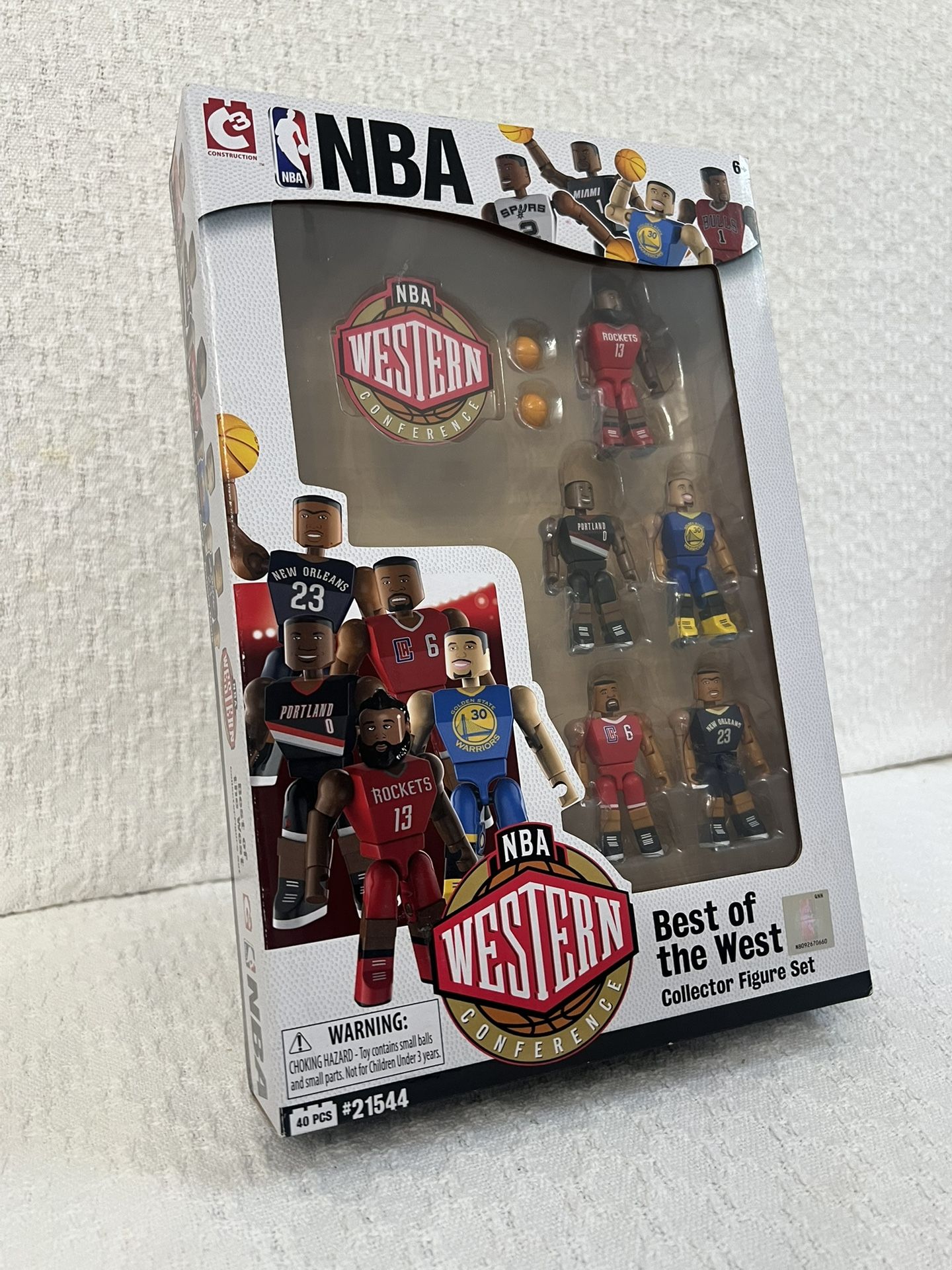NBA Western Conference Best Of The West Figure Collection