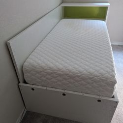 Twin Trundle Bed With Mattresses 