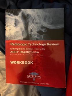 Radiologic Technology Review and Prep Books (minimal writing in them)