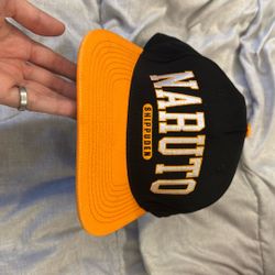 Naruto Hat Orange and Black