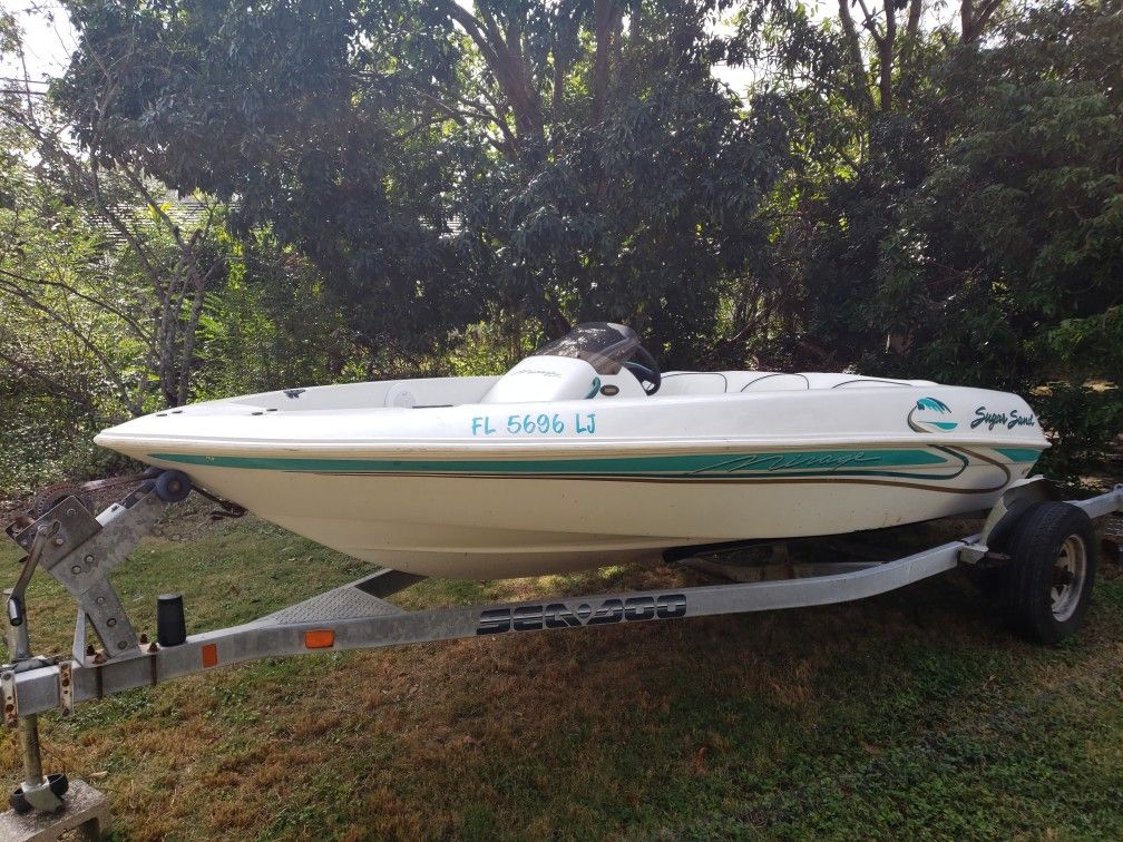 sugar sand mirage jet boat MECHANIC special