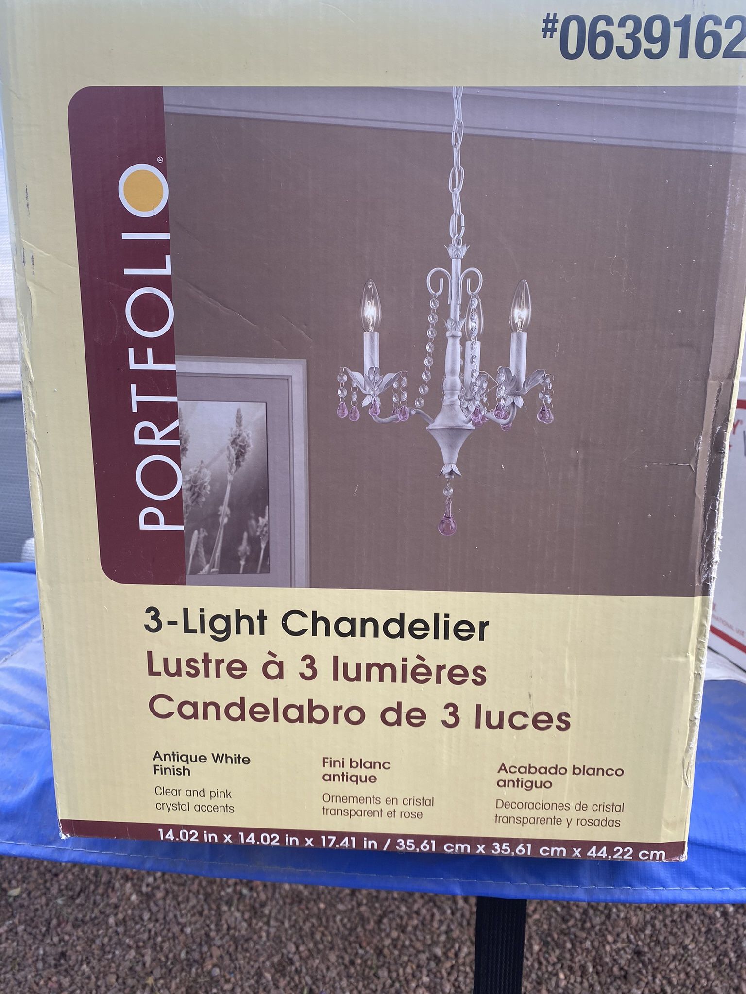 3 Light Chandelier