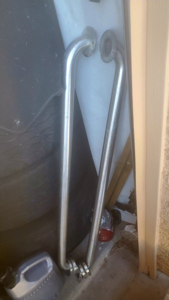 3' Stainless Support Rail/handle