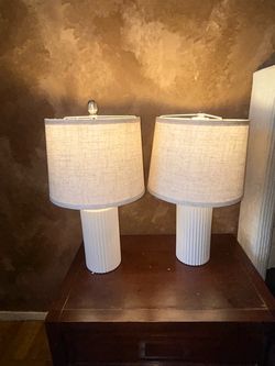 Ceramic Lamp 23” (2)