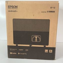 Epson EF-12 Laser Projector Plus Screen Setup