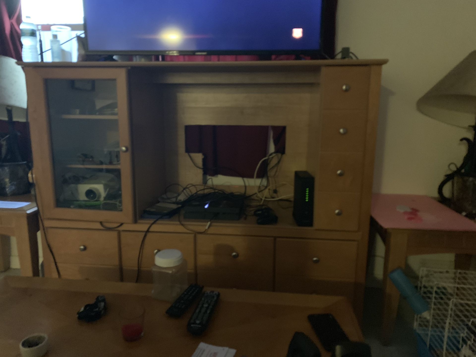 Tv stand $50 OR BEST OFFER need gone !!!