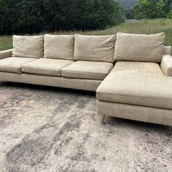 *FREE DELIVERY* Chinelle Fabric Sectional 