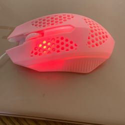 Pink Mouse ,for Sale Due To Moving 