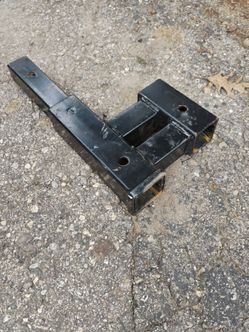 Dual trailer hitches because police never