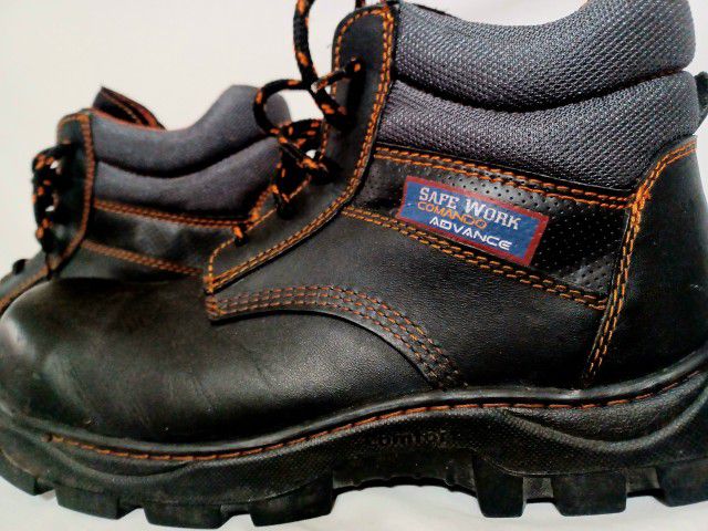 Black Steel-toe Size 11 Work Boots