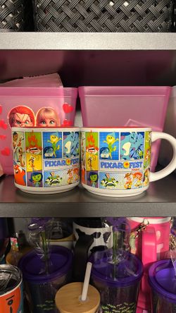 2 Disney Pixar Mugs