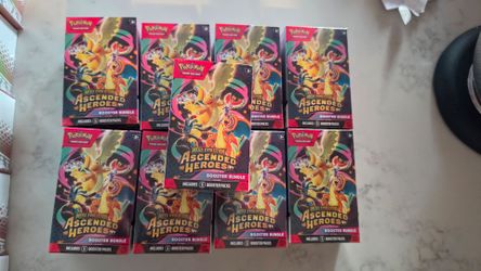 Pokemon Ascended Heros booster bundles