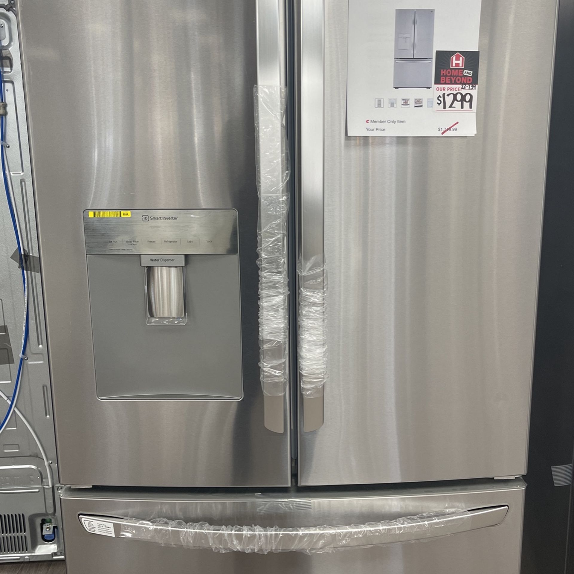 New 36” Costco Direct LG 29 cu. ft. French Door Refrigerator with Slim Design Water Dispenser Item 1504828 Model LFWS2906S 4.5 (808) Write a review