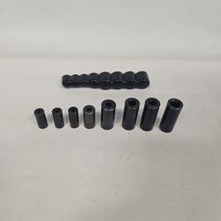 Lisle 70500  8pc Combo Drive Tap Socket Set 816558-20