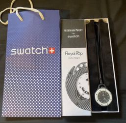 Swatch x AP Audemars Piguet Royal Pop Ocho Negro