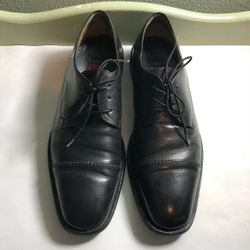 Cole Haan Shoes Lace Up Oxfords Men Size 10.5M Black Leather Upper