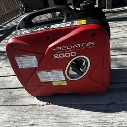 PREDATOR 2000 Watt SUPER QUIET Inverter Generator with CO SECURE Technology, 49-State Compliant