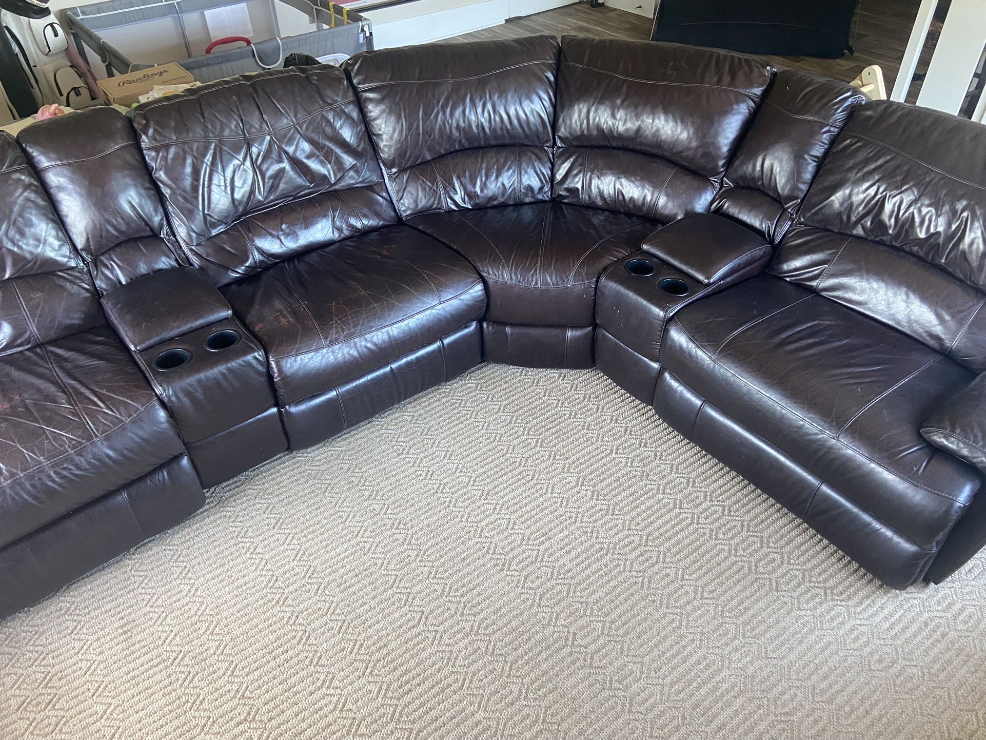 Leather Couch