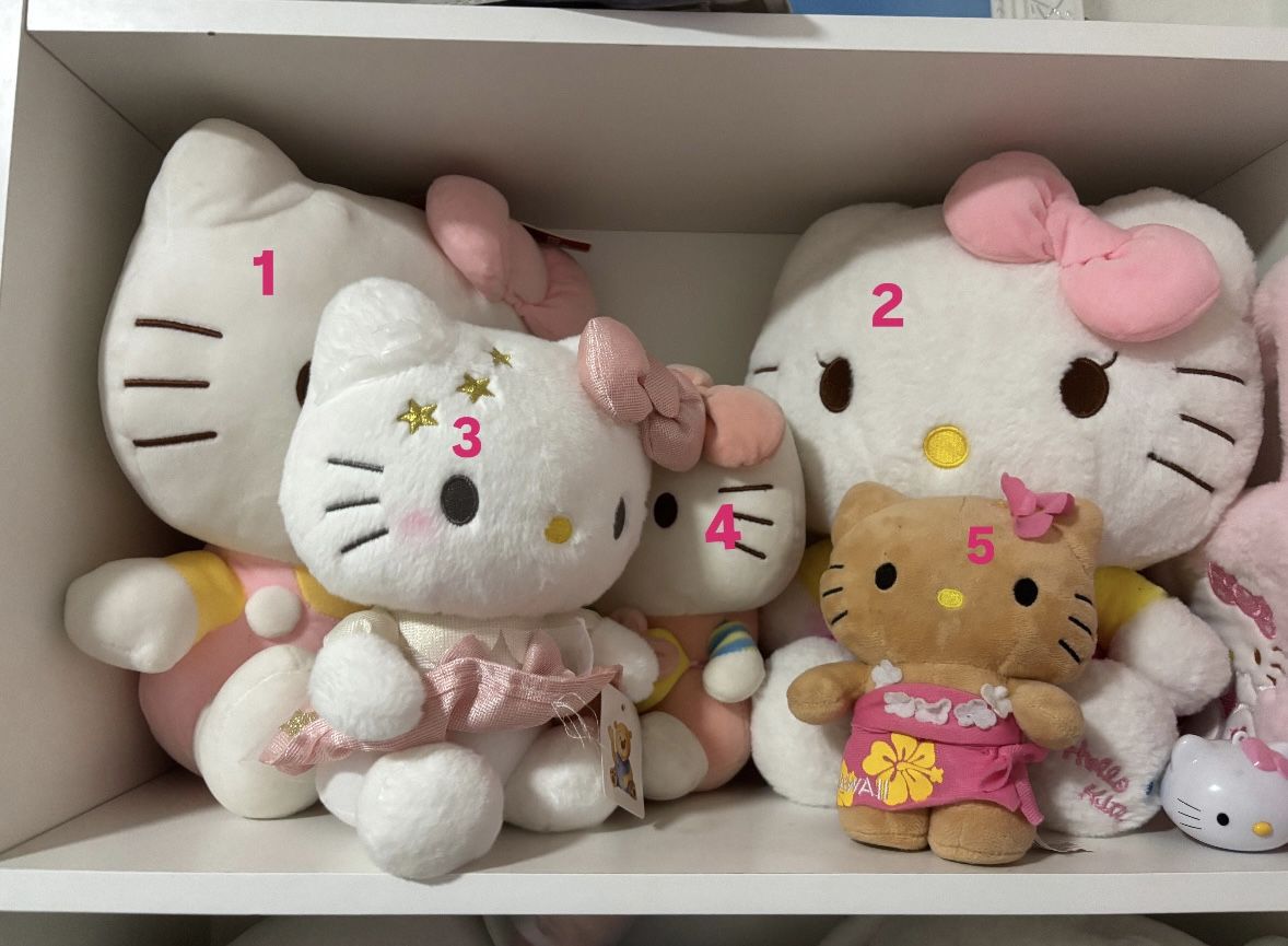 Hellokitty Plushies